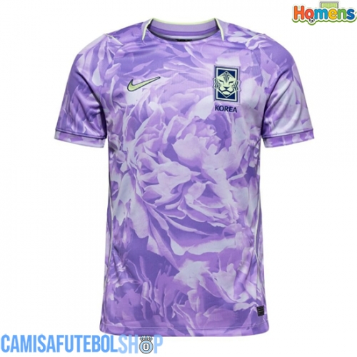 Camisa de time de futebol Coreia do Sul Replicas 2º Equipamento Mundo 2026 Manga Curta